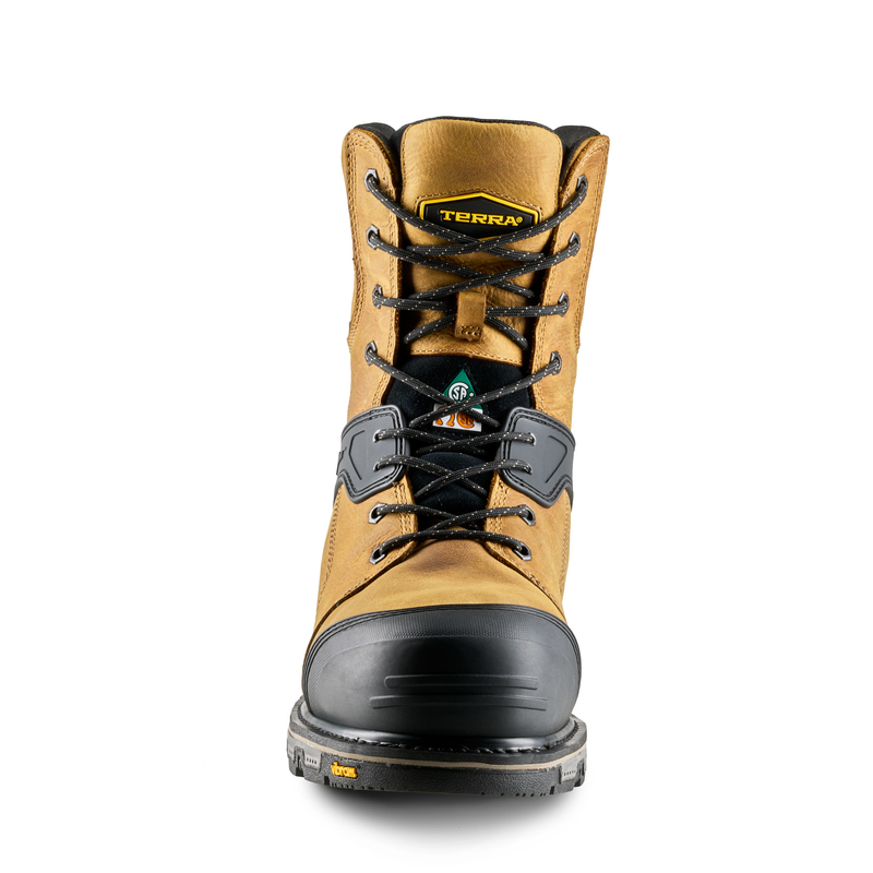 Men's Terra Sentinel 8" Waterproof Composite Toe Safety Work Boot image number 3