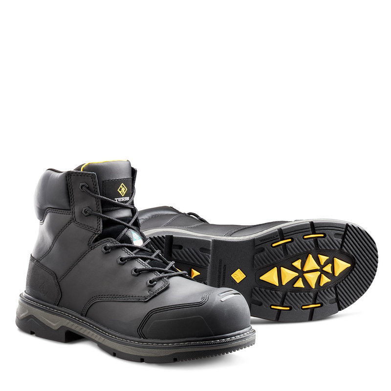 Men's Terra Patton 6" Aluminum Toe Safety Work Boot image number 1