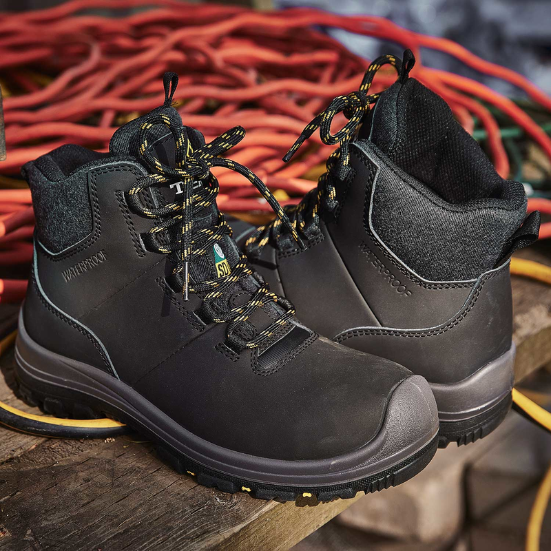 Women's Terra Findlay 6" Waterproof Composite Toe Safety Work Boot image number 10