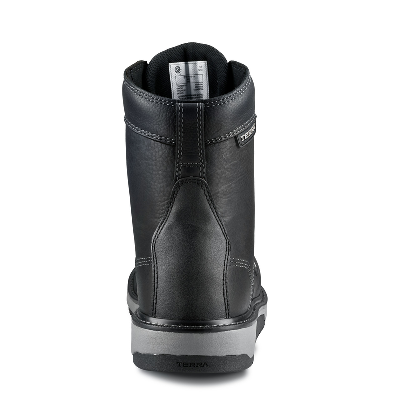 Men's Terra Ironstone 8" Waterproof Composite Toe Safety Work Boot image number 2