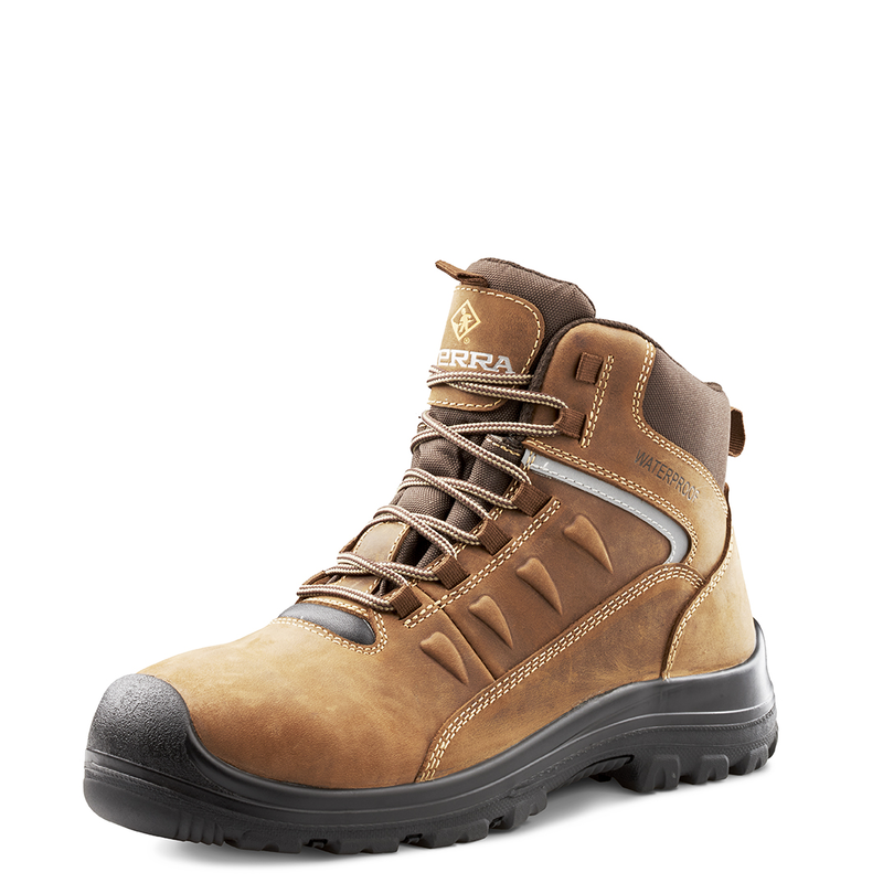 Men's Terra Findlay 6" Waterproof Soft Toe Work Boot image number 8