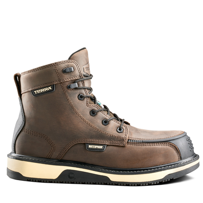 Men's Terra Ironstone 6" Waterproof Composite Toe Safety Work Boot