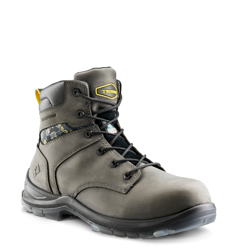 Men's Terra Byrne 6" Waterproof Composite Toe Safety Work Boot image number 7