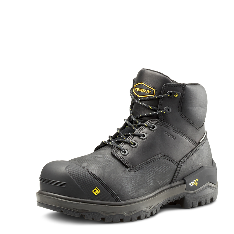 Men's Terra Gantry 6" Waterproof Nano Composite Toe Safety Work Boot image number 8
