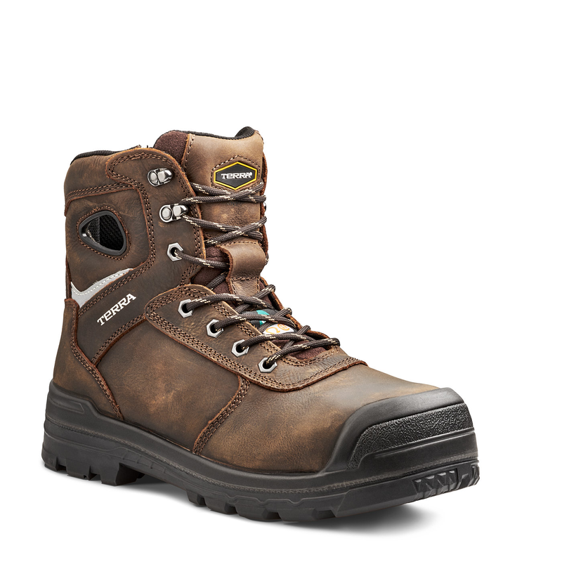 Men's Terra Marshal 6" Waterproof Composite Toe Safety Work Boot image number 7