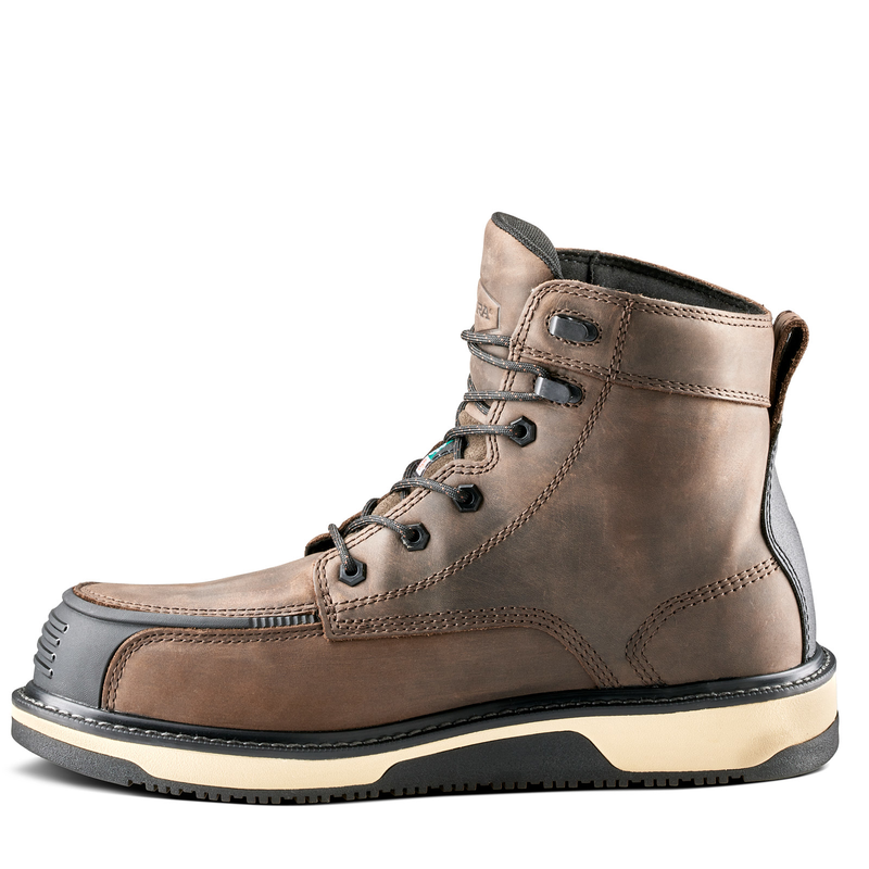 Men's Terra Ironstone 6" Waterproof Composite Toe Safety Work Boot image number 6