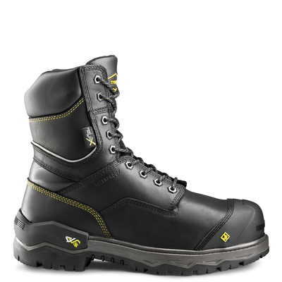 Men's Terra Gantry 8" Waterproof Nano Composite Toe Safety Work Boot with Internal Met Guard