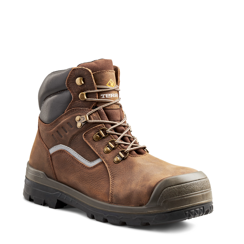 Men's Terra Condor 6" Waterproof Composite Toe Safety Work Boot image number 7