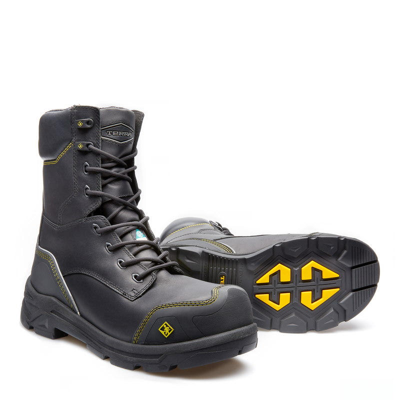 Men's Terra VRTX 8000 SE 8" Nano Composite Toe Safety Work Boot image number 3