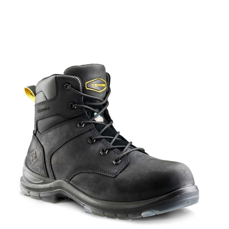 Men's Terra Byrne 6" Waterproof Composite Toe Safety Work Boot image number 7