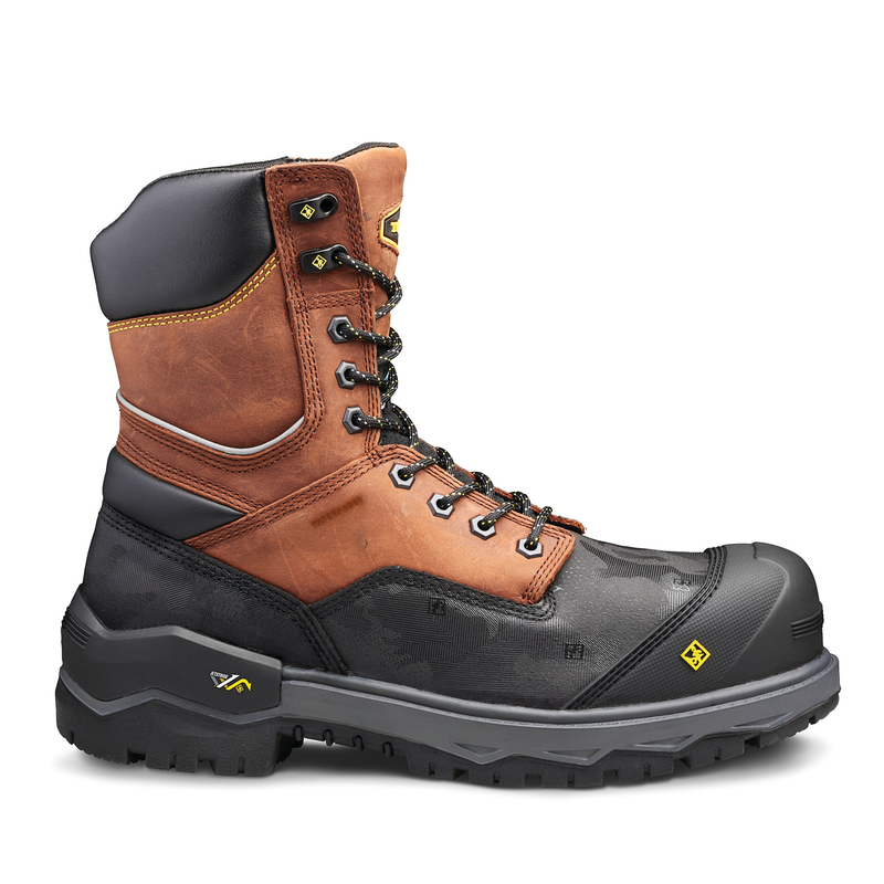 Men's Terra Gantry 8" Waterproof Nano Composite Toe Safety Work Boot image number 0