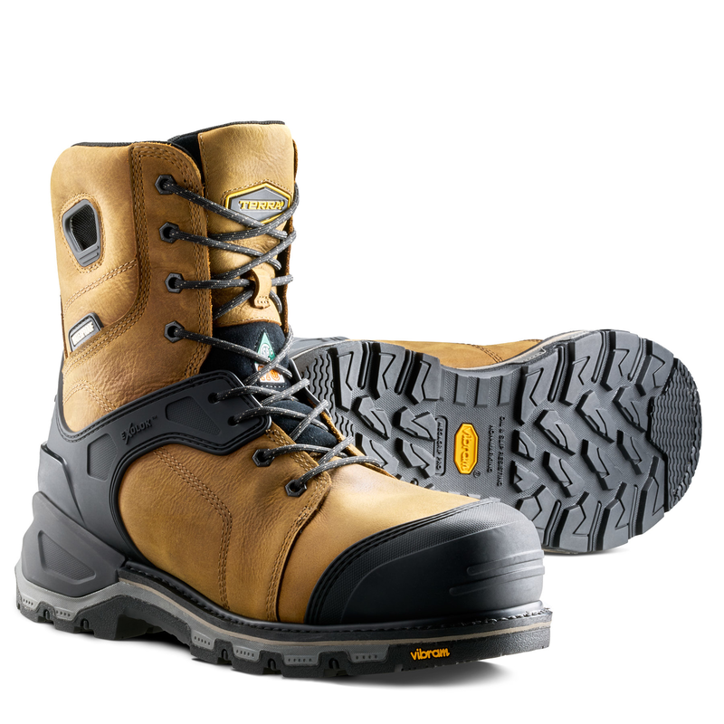 Men's Terra Sentinel 8" Waterproof Composite Toe Safety Work Boot image number 1