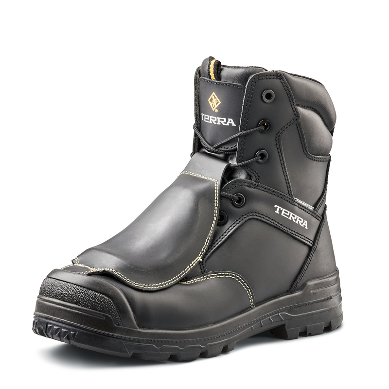 Men's Terra Barricade 8" Composite Toe Safety Work Boot with External Met Guard image number 8