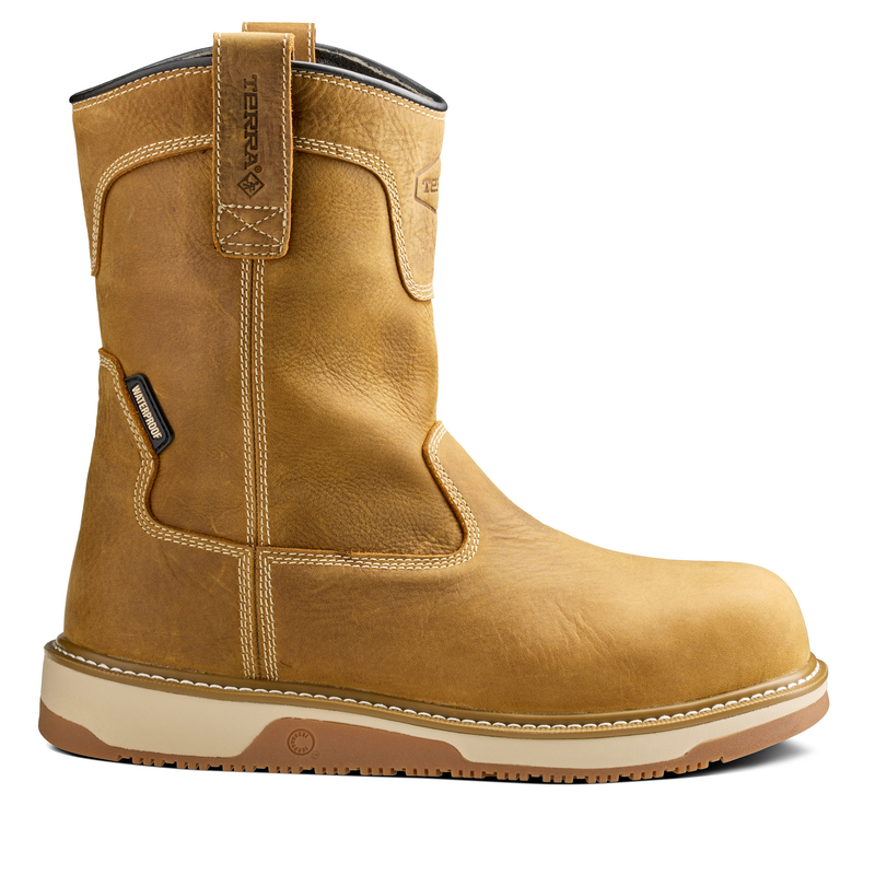 Men's Terra Ironstone RT Waterproof Composite Toe Pull-On Safety Work Boot image number 0