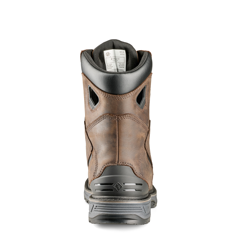Men's Terra Stockton 8" Waterproof Composite Toe Safety Work Boot image number 2