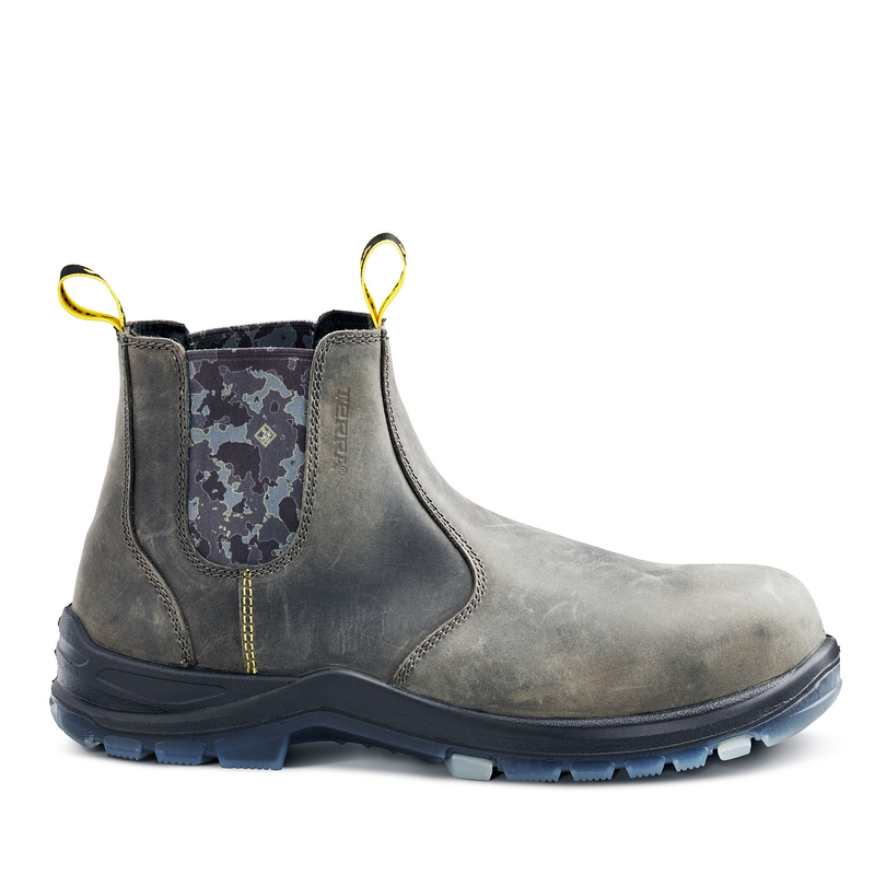 Pull on work boots deals