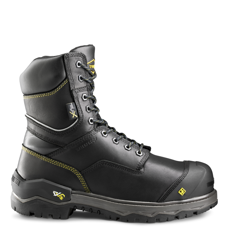 Men's Terra Gantry 8" Waterproof Composite Toe Safety Work Boot with Internal Met Guard image number 0