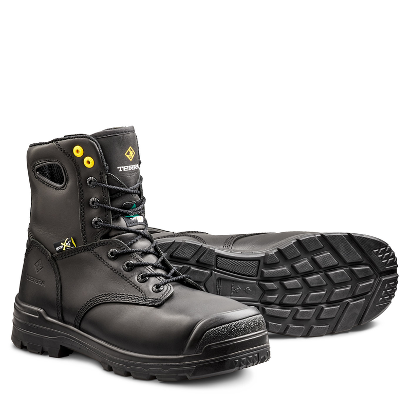 Men's Terra Paladin 8" Composite Toe Safety Work Boot with Internal Met Guard image number 2
