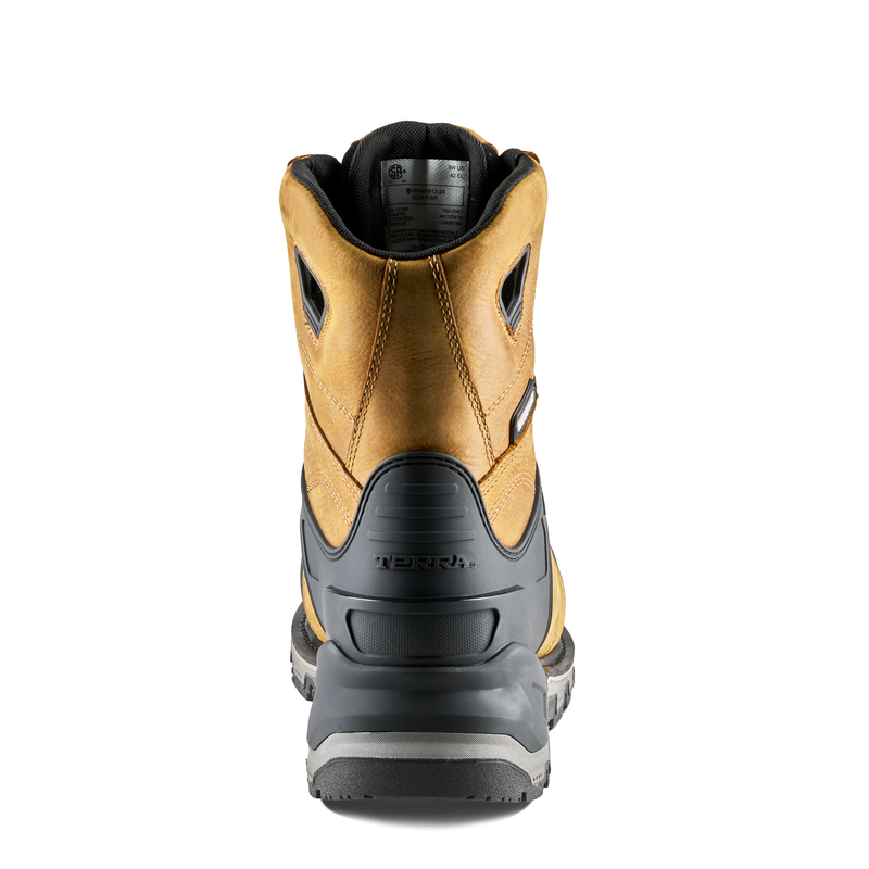 Men's Terra Sentinel 8" Waterproof Composite Toe Safety Work Boot image number 2