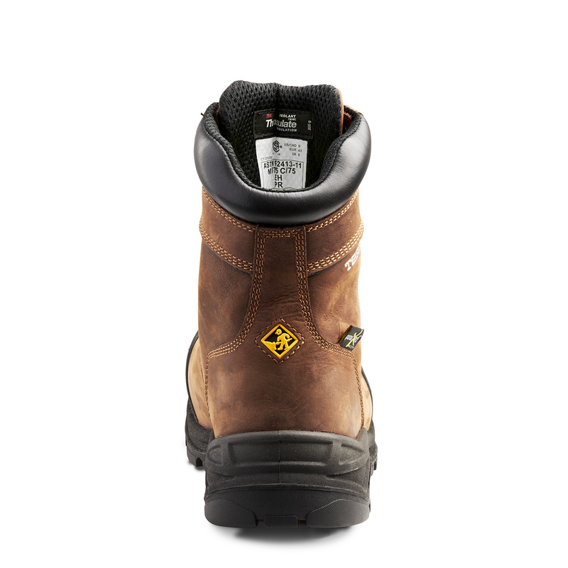 Men's Terra VRTX 8000 8" Nano Composite Toe Safety Work Boot with Internal Met Guard image number 2