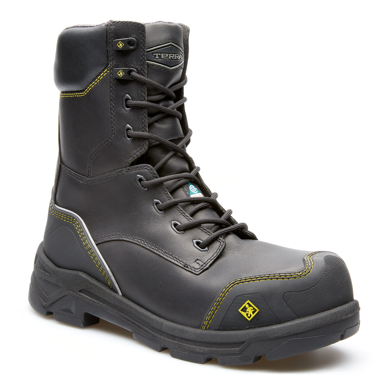 Men's Terra VRTX 8000 SE 8" Nano Composite Toe Safety Work Boot image number 7