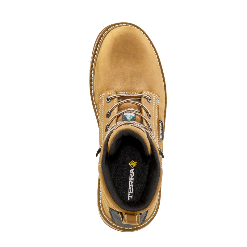 Men's Terra Ironstone RT 6" Waterproof Composite Toe Safety Work Boot image number 5