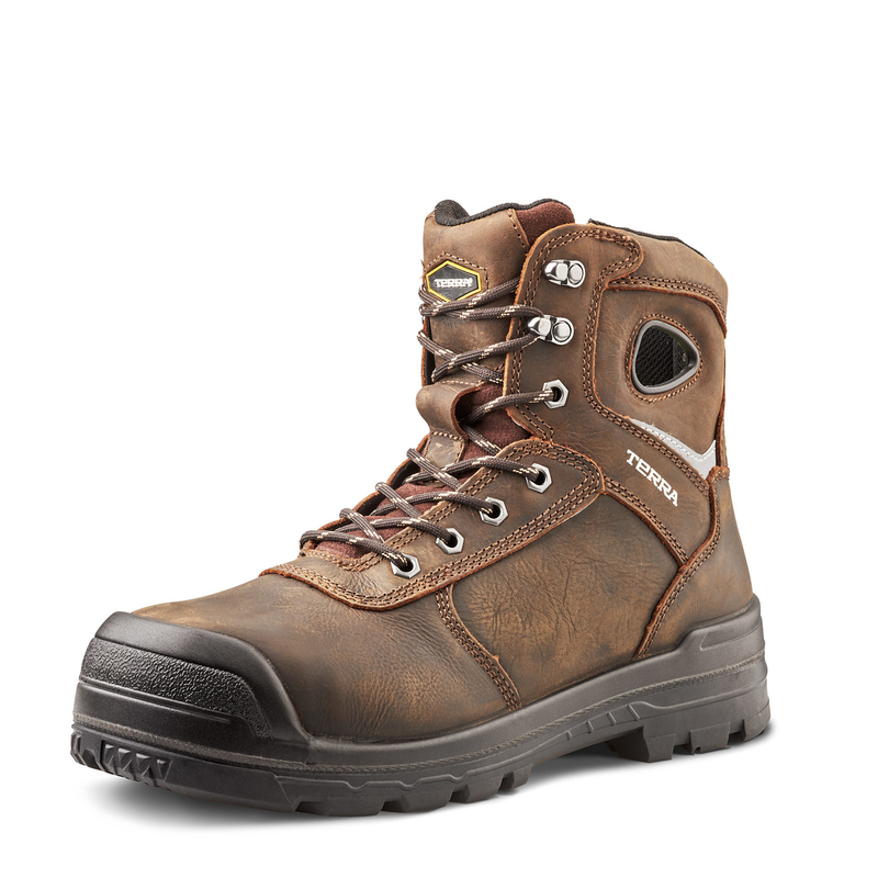 Men's Terra Marshal 6" Waterproof Composite Toe Safety Work Boot image number 8