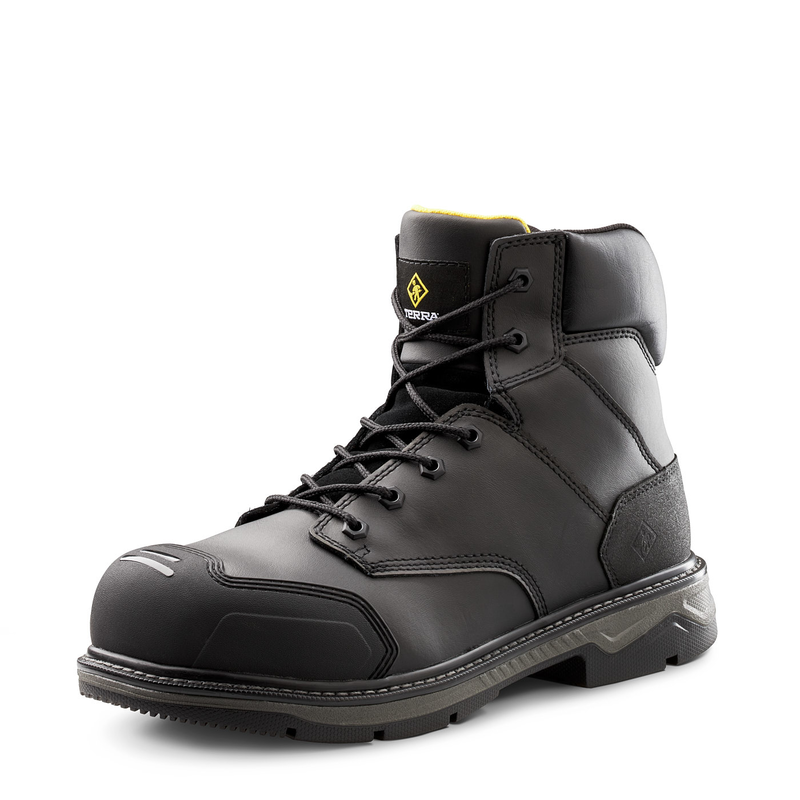 Men's Terra Patton 6" Aluminum Toe Safety Work Boot image number 8