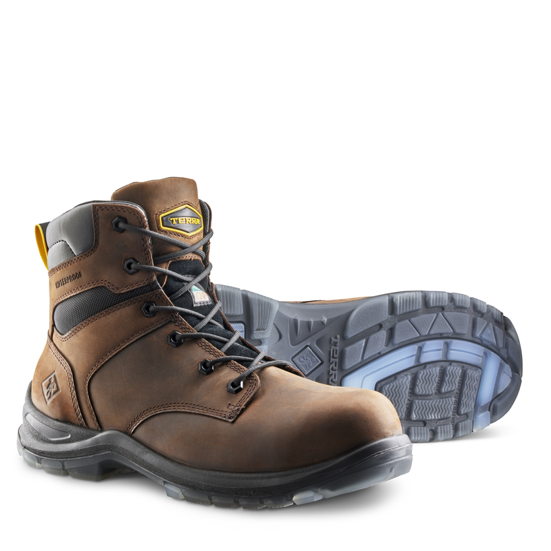 Men's Terra Byrne 6" Waterproof Composite Toe Safety Work Boot image number 1