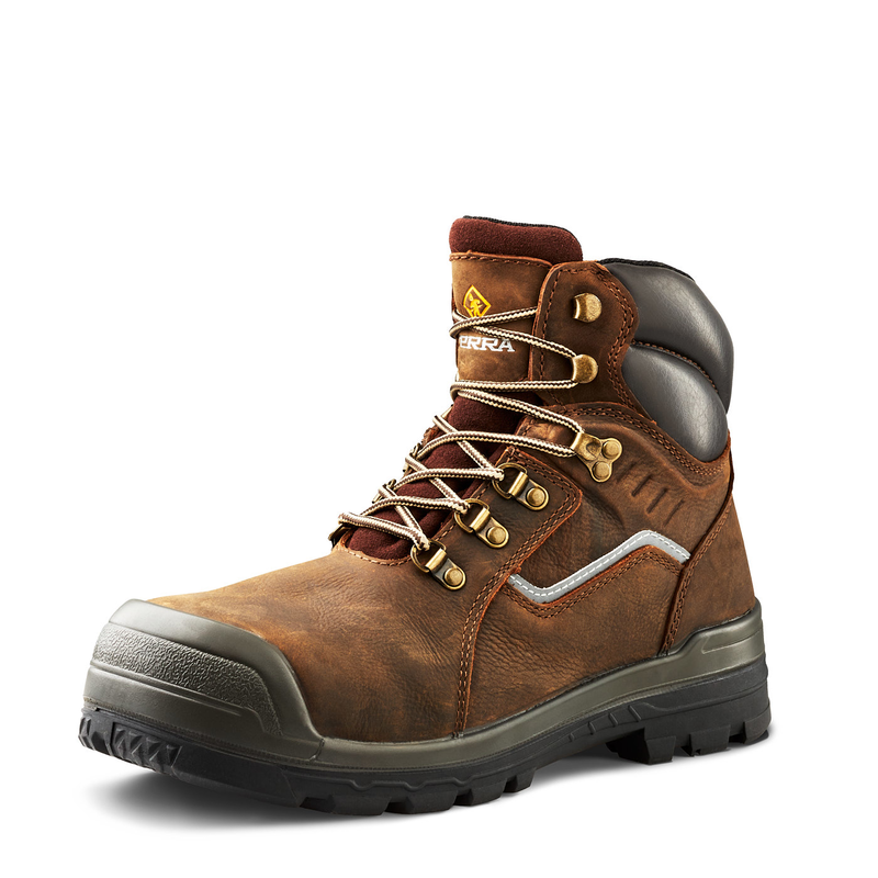Men's Terra Condor 6" Waterproof Composite Toe Safety Work Boot image number 8