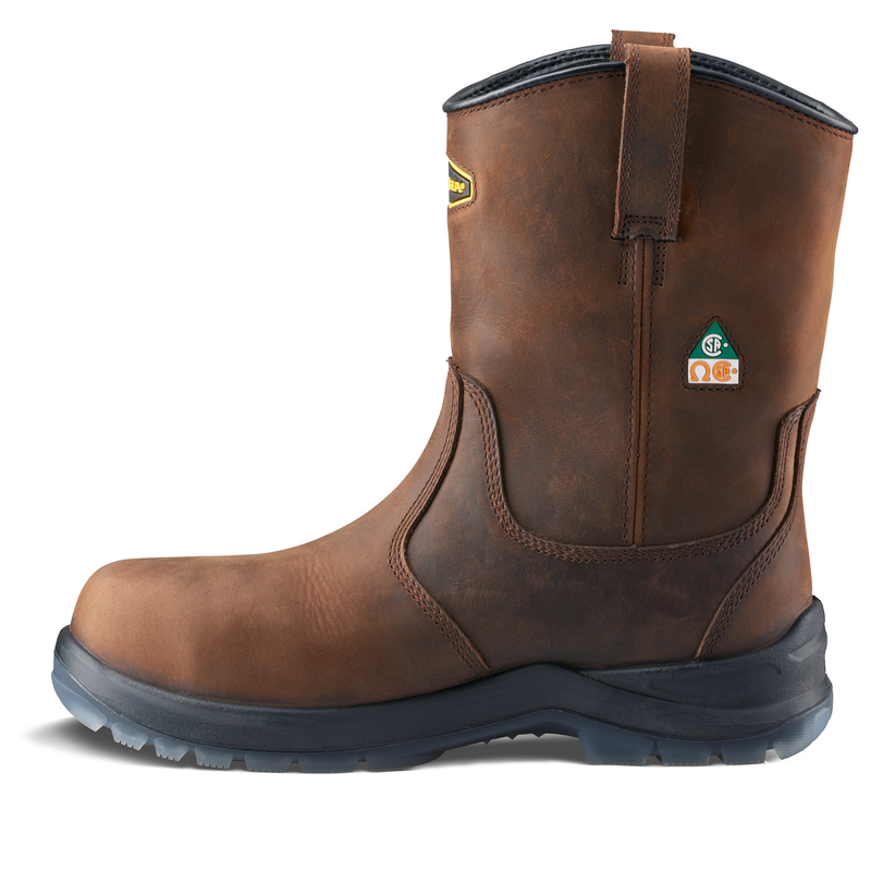 Men's Terra Murphy Wellington Waterproof Composite Toe Pull-On Safety Work Boot image number 6