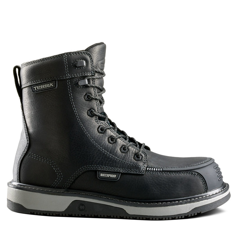 Men's Terra Ironstone 8" Waterproof Composite Toe Safety Work Boot image number 0