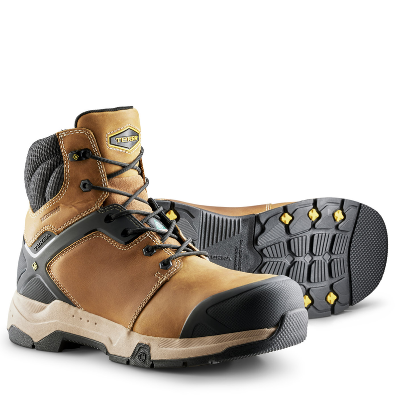 Men's Terra Carbine 6" Waterproof Composite Toe Safety Work Boot image number 1