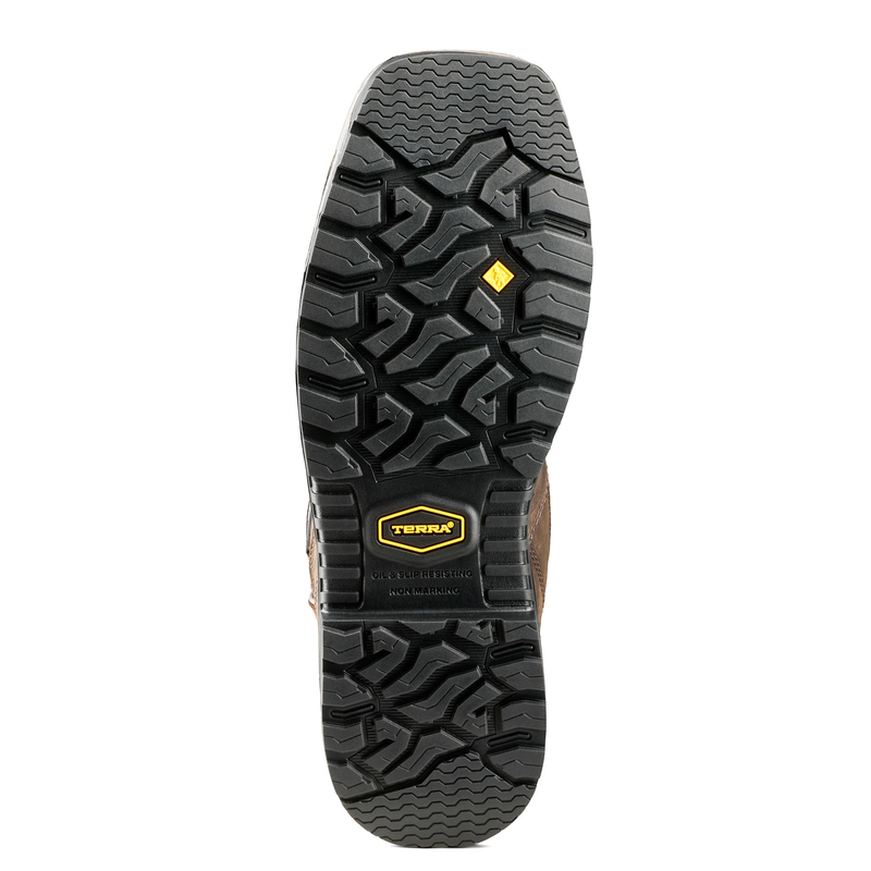 Men's Terra Stockton 8" Waterproof Composite Toe Safety Work Boot image number 4