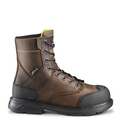 Men's Terra Patton 8" Aluminum Toe  Safety Work Boot with Internal Met Guard