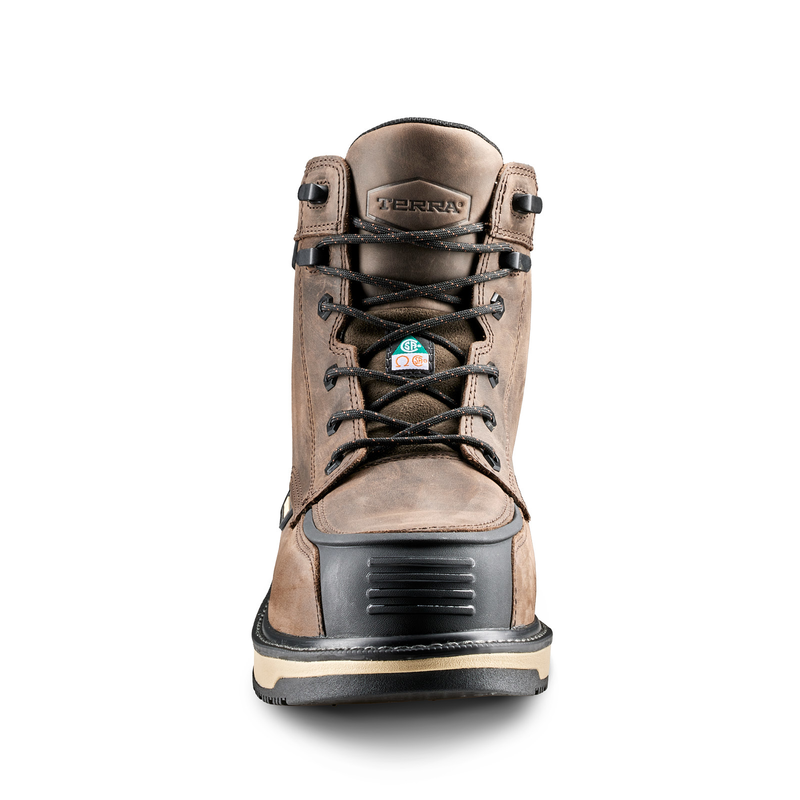 Men's Terra Ironstone 6" Waterproof Composite Toe Safety Work Boot image number 3
