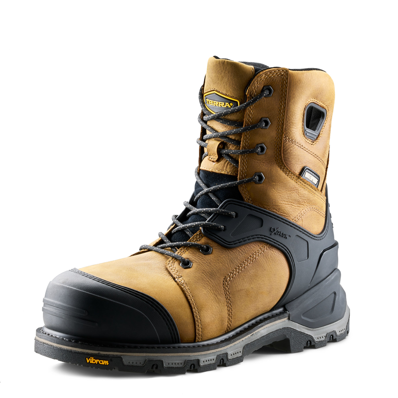 Men's Terra Sentinel 8" Waterproof Composite Toe Safety Work Boot image number 8