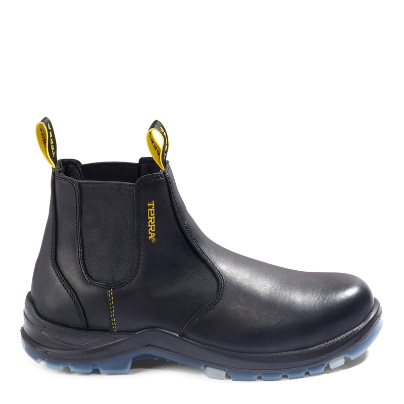 Men's soft toe pull on work boots online