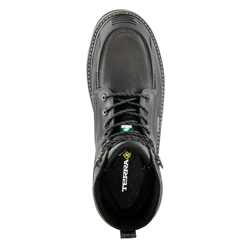 Men's Terra Ironstone 8" Waterproof Composite Toe Safety Work Boot image number 5