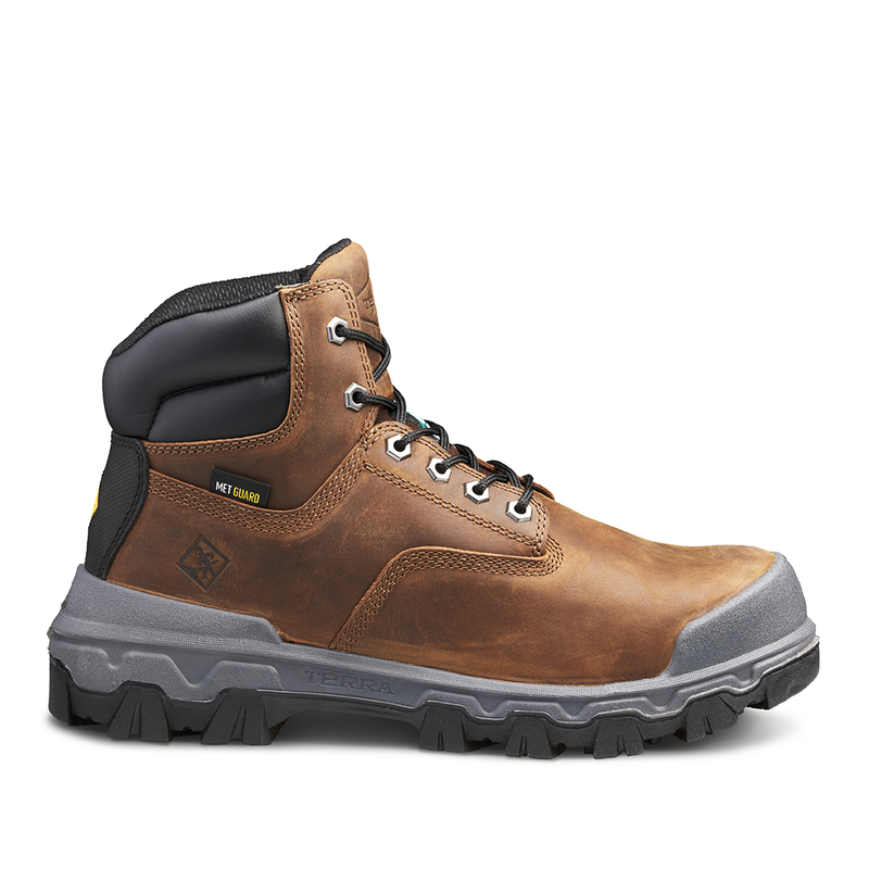 Men s Terra Sentry 2020 6 Nano Composite Toe Safety Work Boot with Internal Met Guard Terra Footwear US