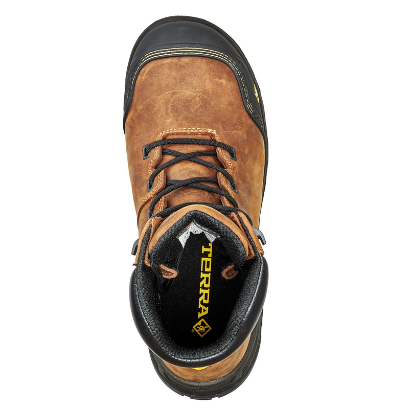 Men's Terra VRTX 8000 8" Nano Composite Toe Safety Work Boot with Internal Met Guard image number 5
